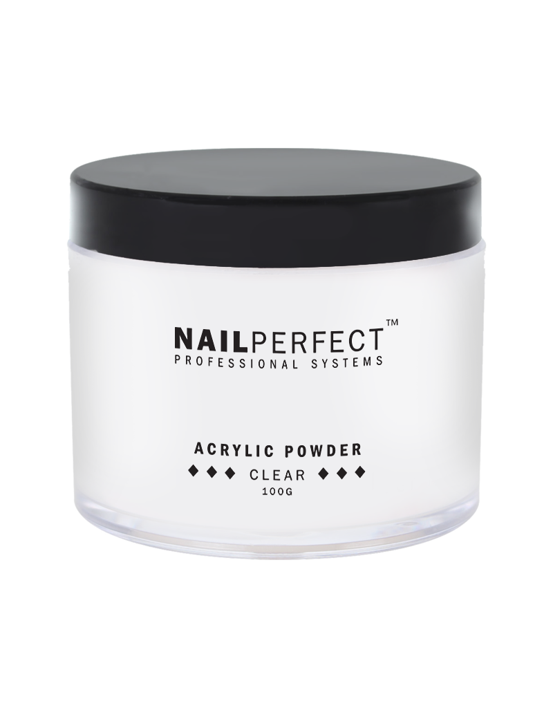 Acrylic Powder Clear - 3 Stærðir