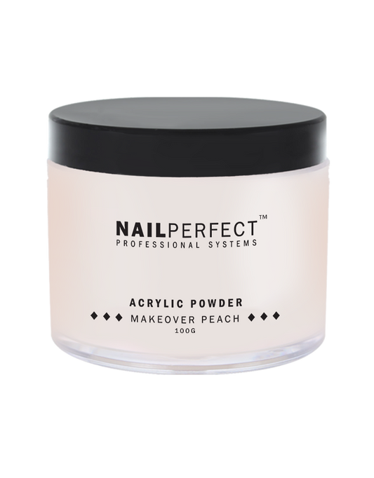 Acrylic Powder Makeover Peach - 3 stærðir