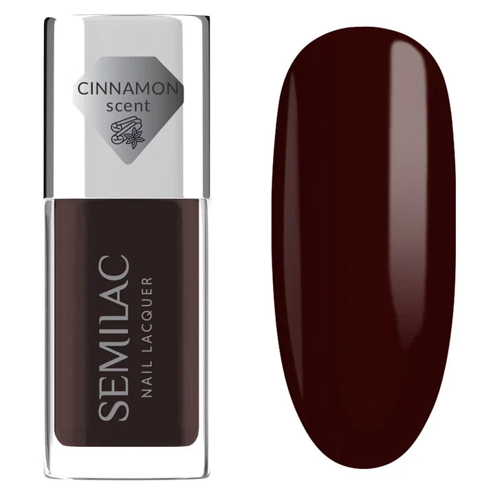 112 Nail Lacquer Wine Red - Semilac Regular Nail Polish