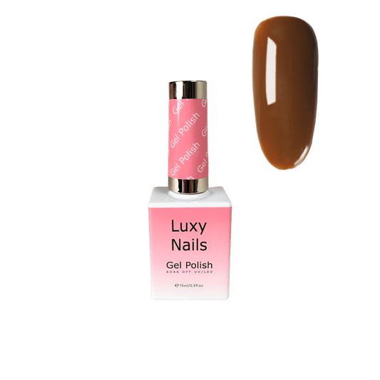 Luxy Nails Gel Polish - Chocolate Fudge
