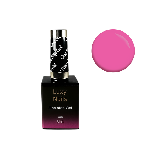 One Step HEMA FREE No Wipe Gel Polish - Pretty as Pink