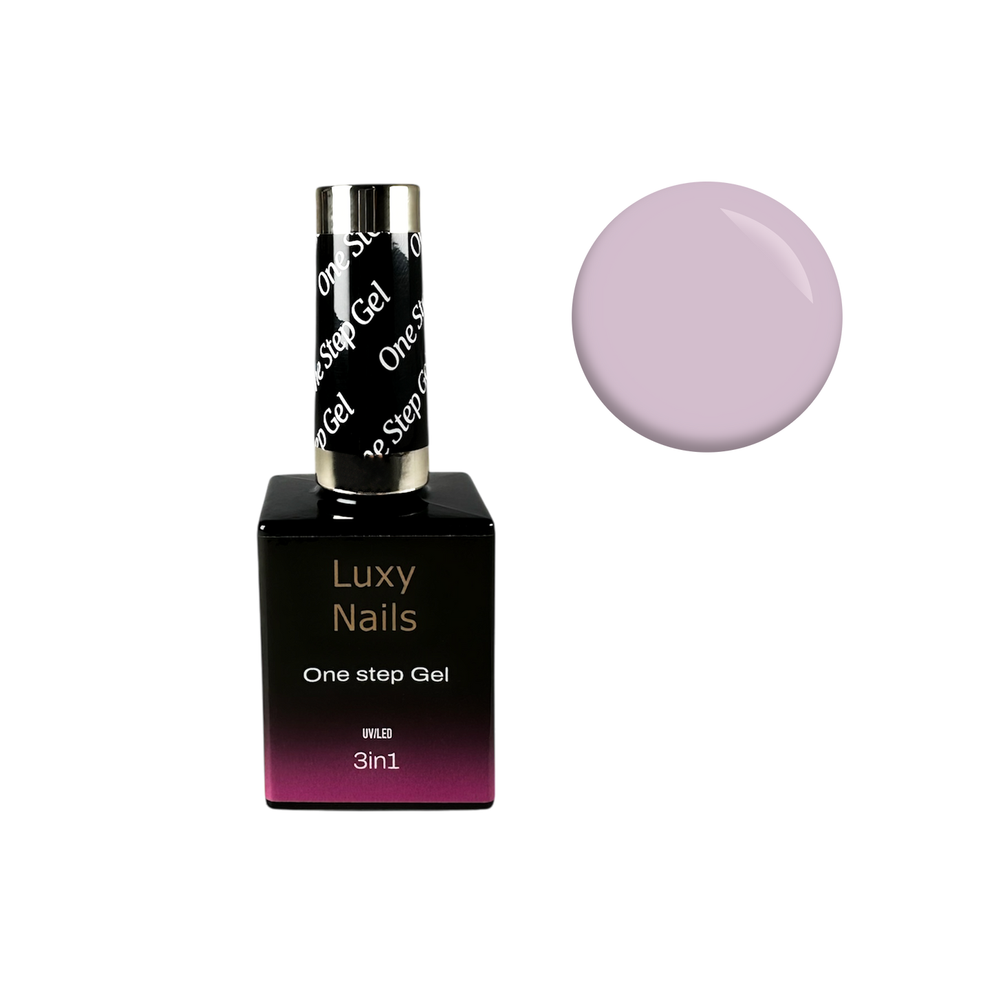 One Step HEMA FREE No Wipe Gel Polish - Sleek and Shine