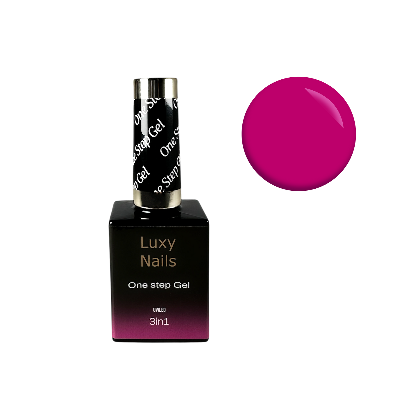 One Step HEMA FREE No Wipe Gel Polish - Purple Field