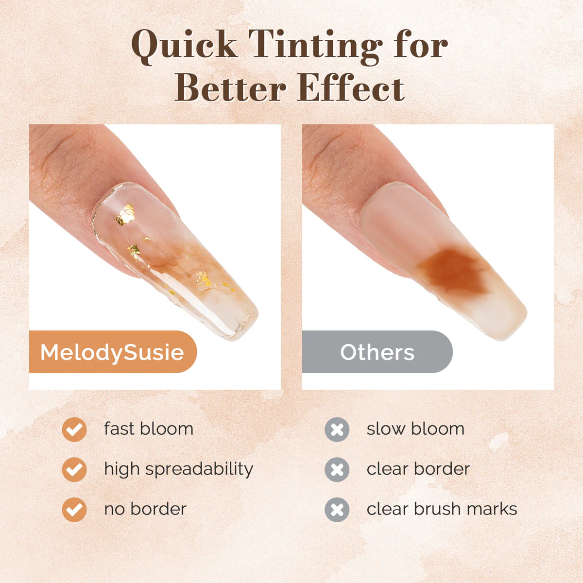 Blossom Gel for Press-On Nails - Clear Blooming Gel 15ml