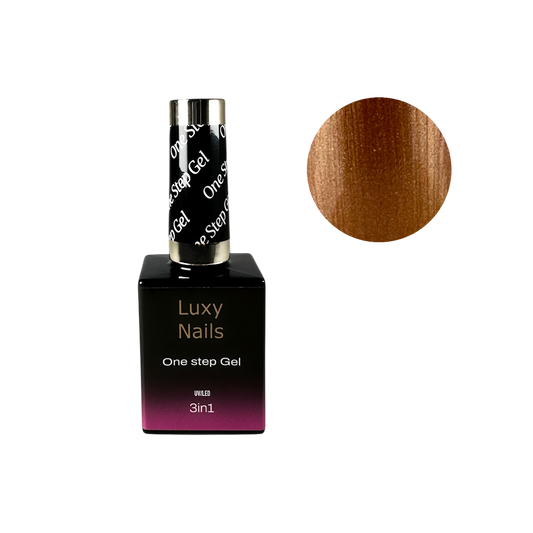 One Step HEMA FREE No Wipe Gel Polish - Golden Flare