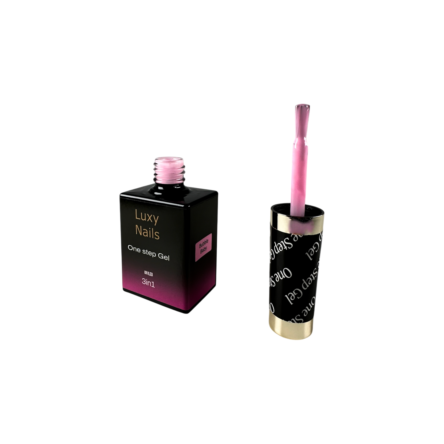 One Step HEMA FREE No Wipe Gel Polish - Bubble Baby