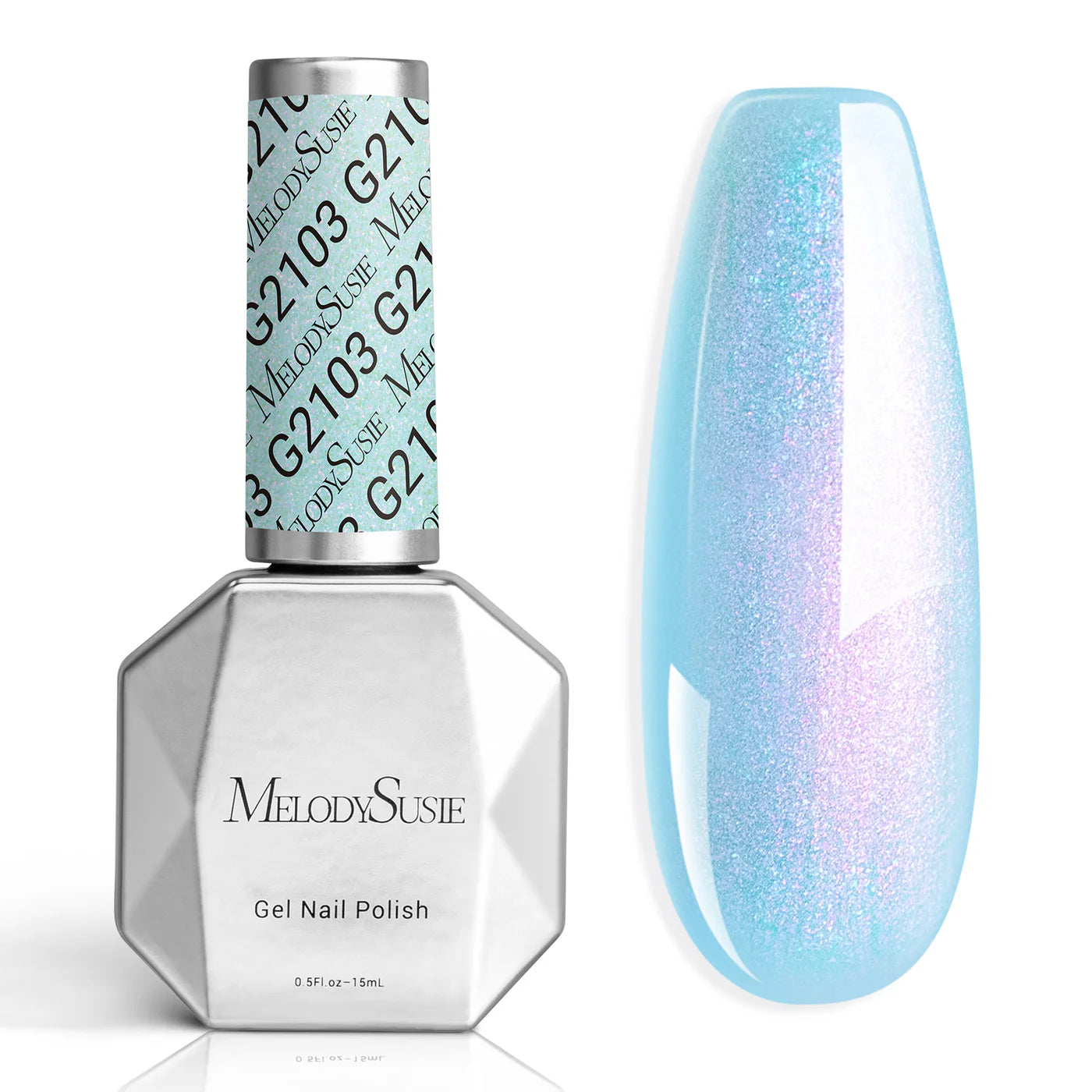G2103 Blue Aurora Shimmer - TPO-Free Gel Nail Polish
