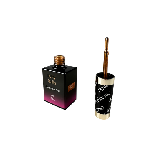 One Step HEMA FREE No Wipe Gel Polish - Golden Flare