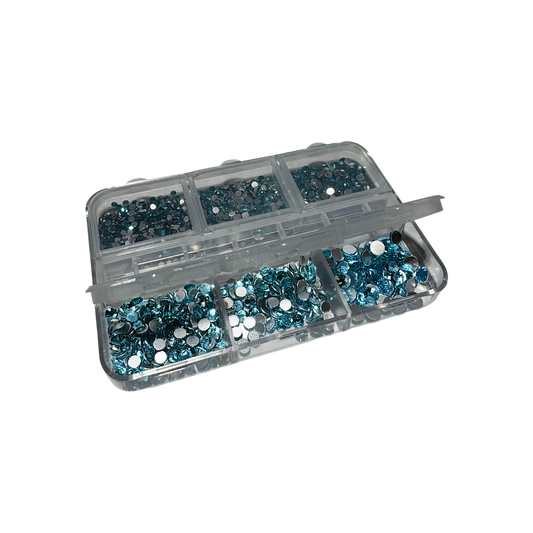 Rhinestones 6 stærðir - 28 litir