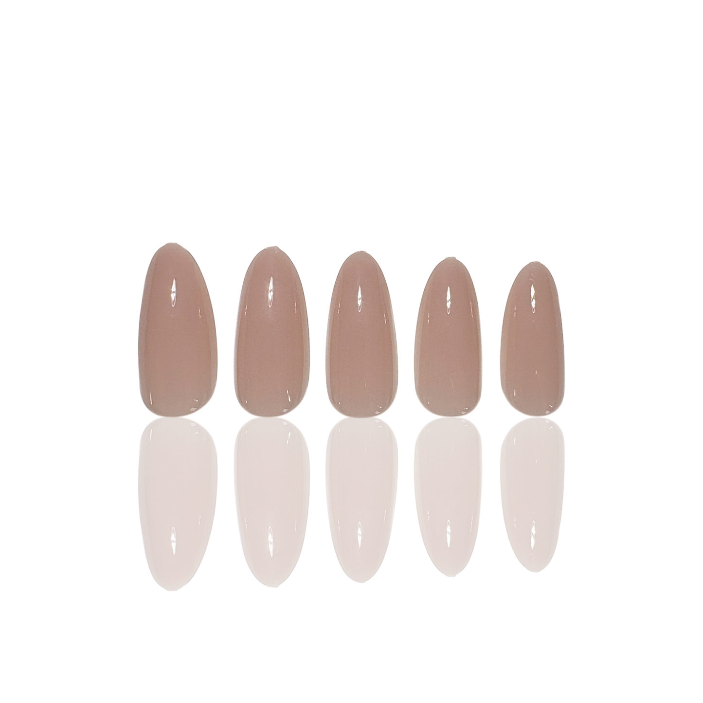 Press On neglur - Ljósar