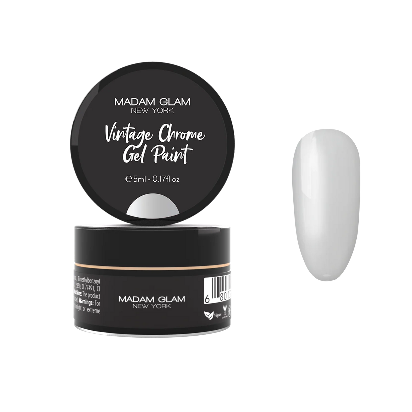 Vintage Chrome Gel Paint