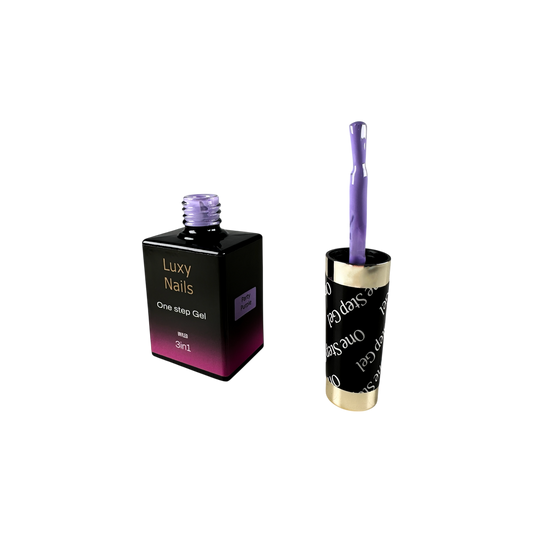 One Step HEMA FREE No Wipe Gel Polish - Party Purple