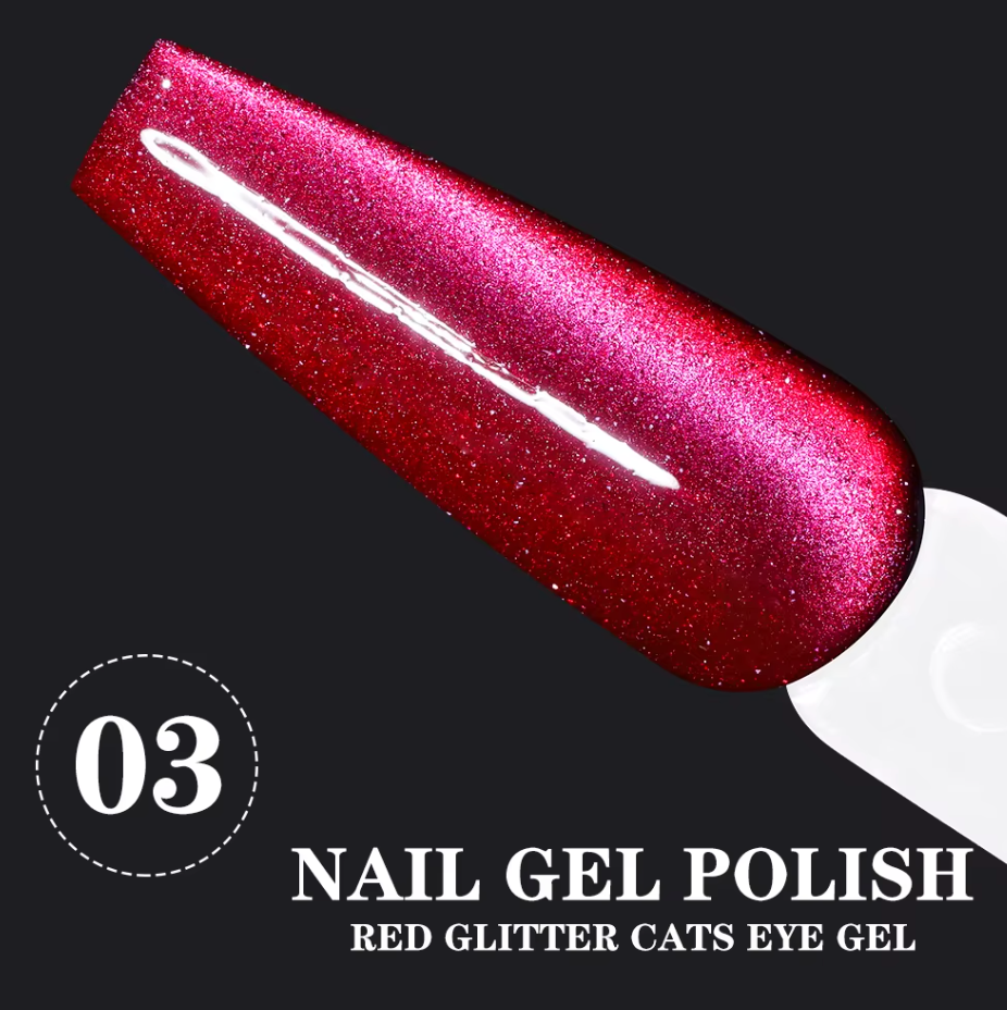 Love Red Crystal Cat Eye - HEMA FREE