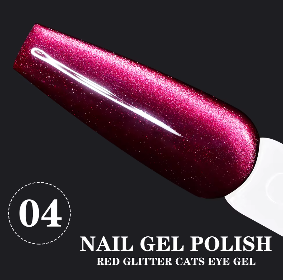 Love Red Crystal Cat Eye - HEMA FREE