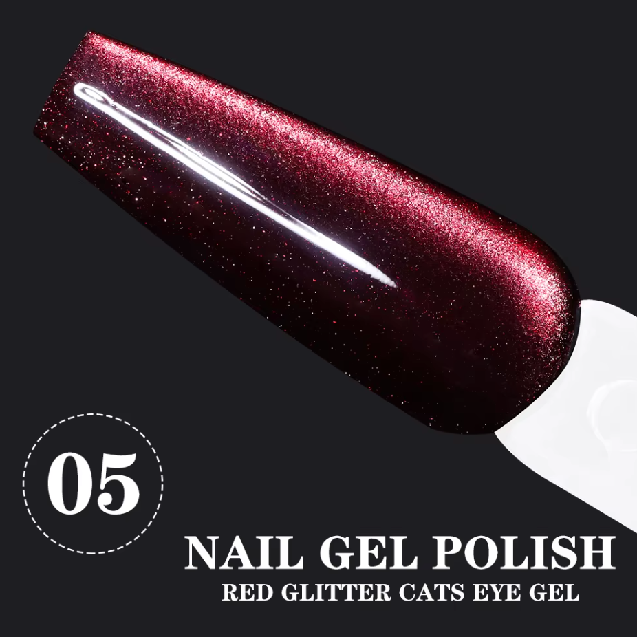 Love Red Crystal Cat Eye - HEMA FREE