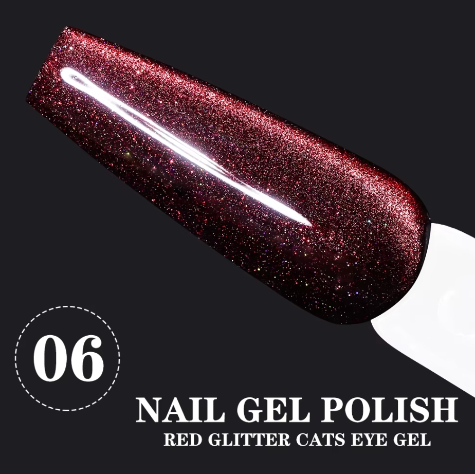 Love Red Crystal Cat Eye - HEMA FREE