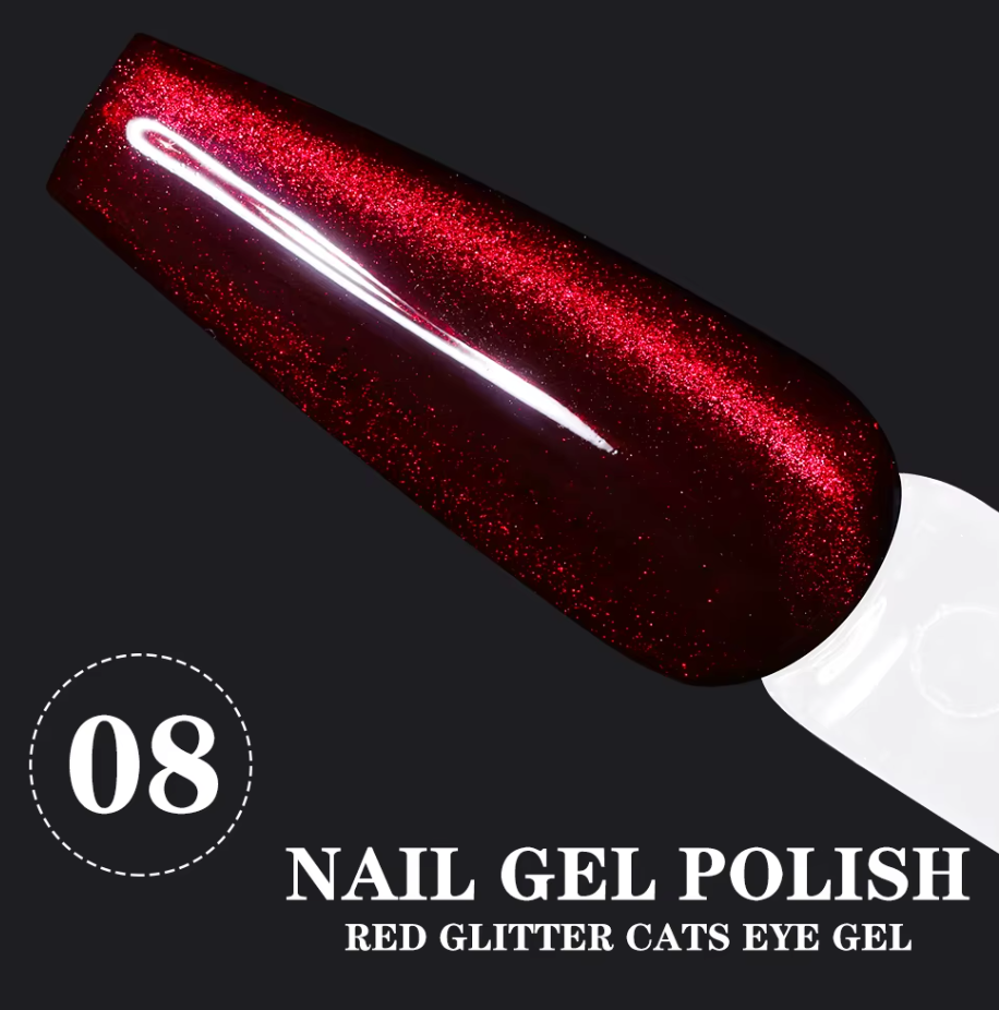 Love Red Crystal Cat Eye - HEMA FREE