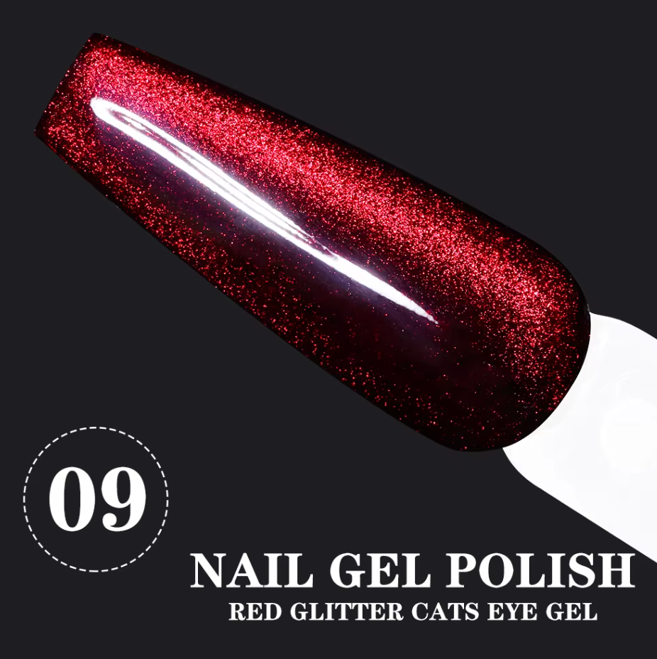 Love Red Crystal Cat Eye - HEMA FREE
