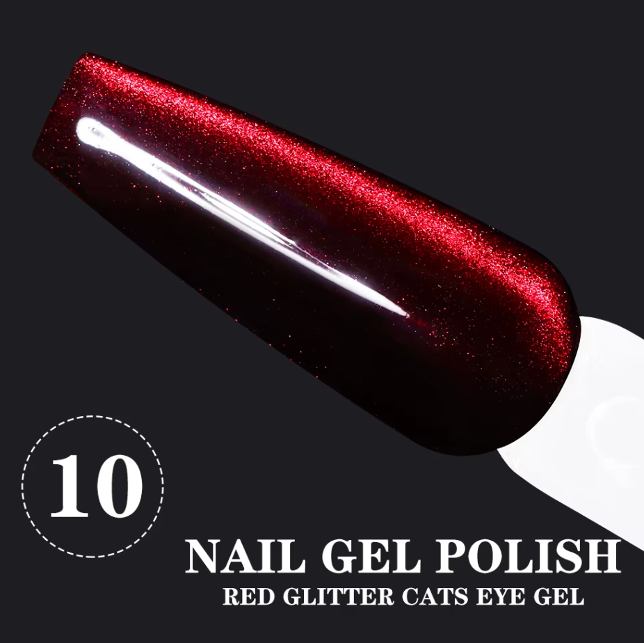Love Red Crystal Cat Eye - HEMA FREE