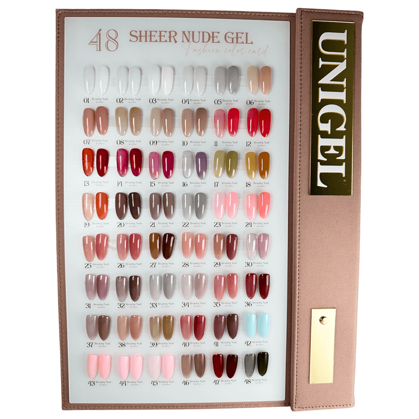 Sheer Nude Tinted Gegnsætt Gellakk
