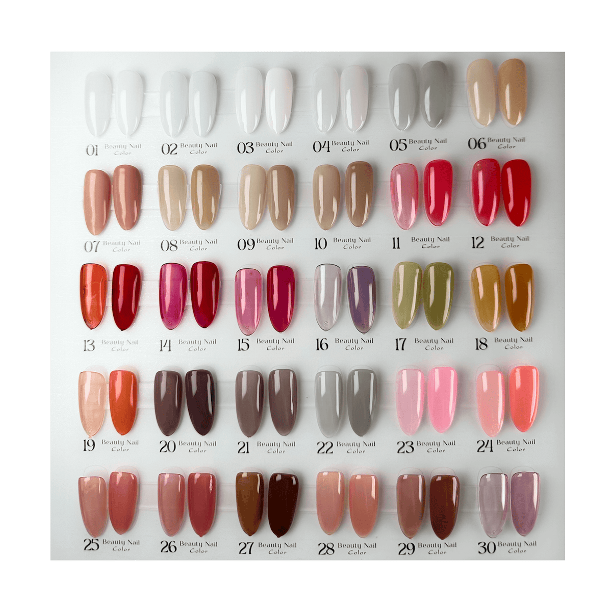Sheer Nude Tinted Gegnsætt Gellakk