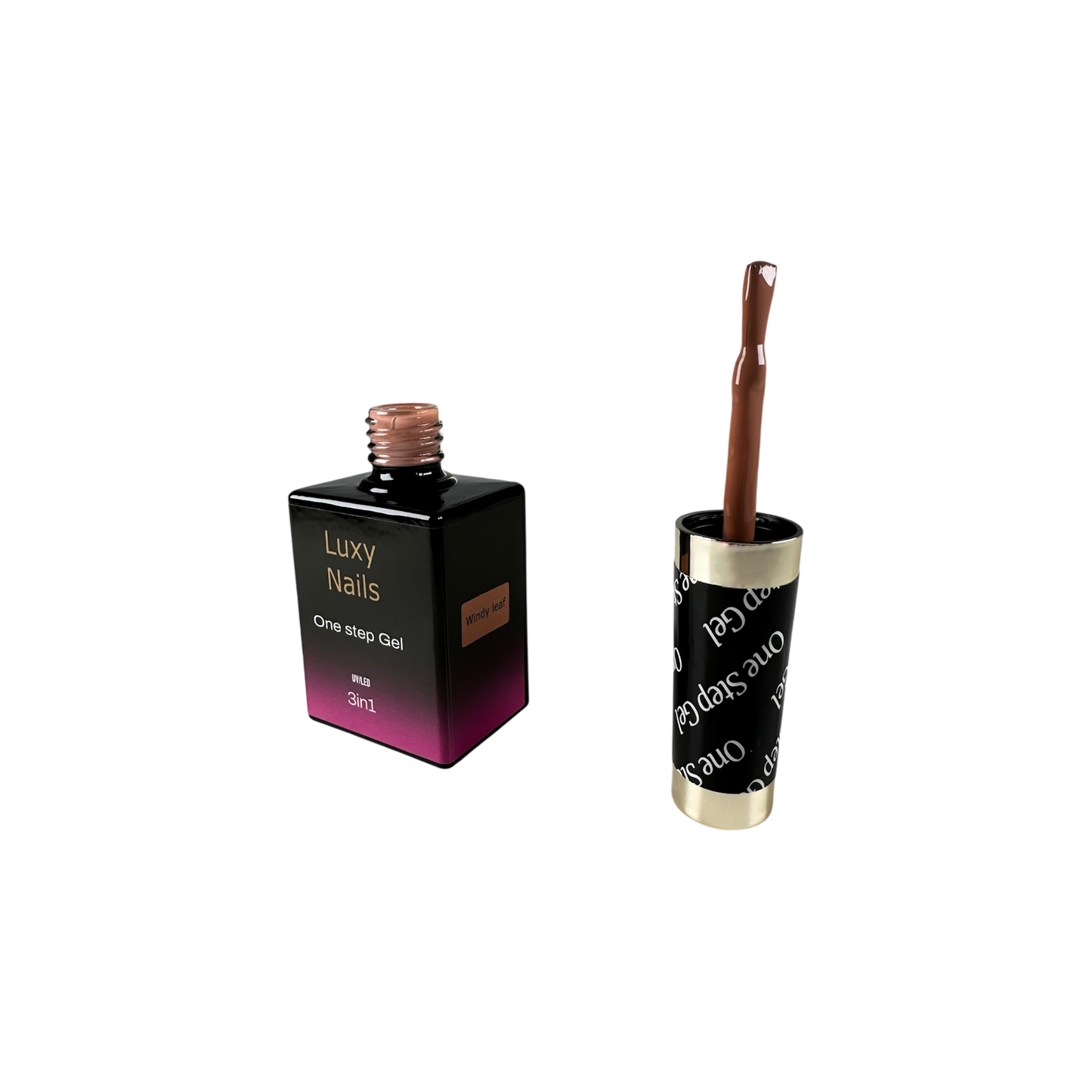 One Step HEMA FREE No Wipe Gel Polish - Windy Leaf
