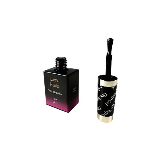 One Step HEMA FREE No Wipe Gel Polish - Black Vision