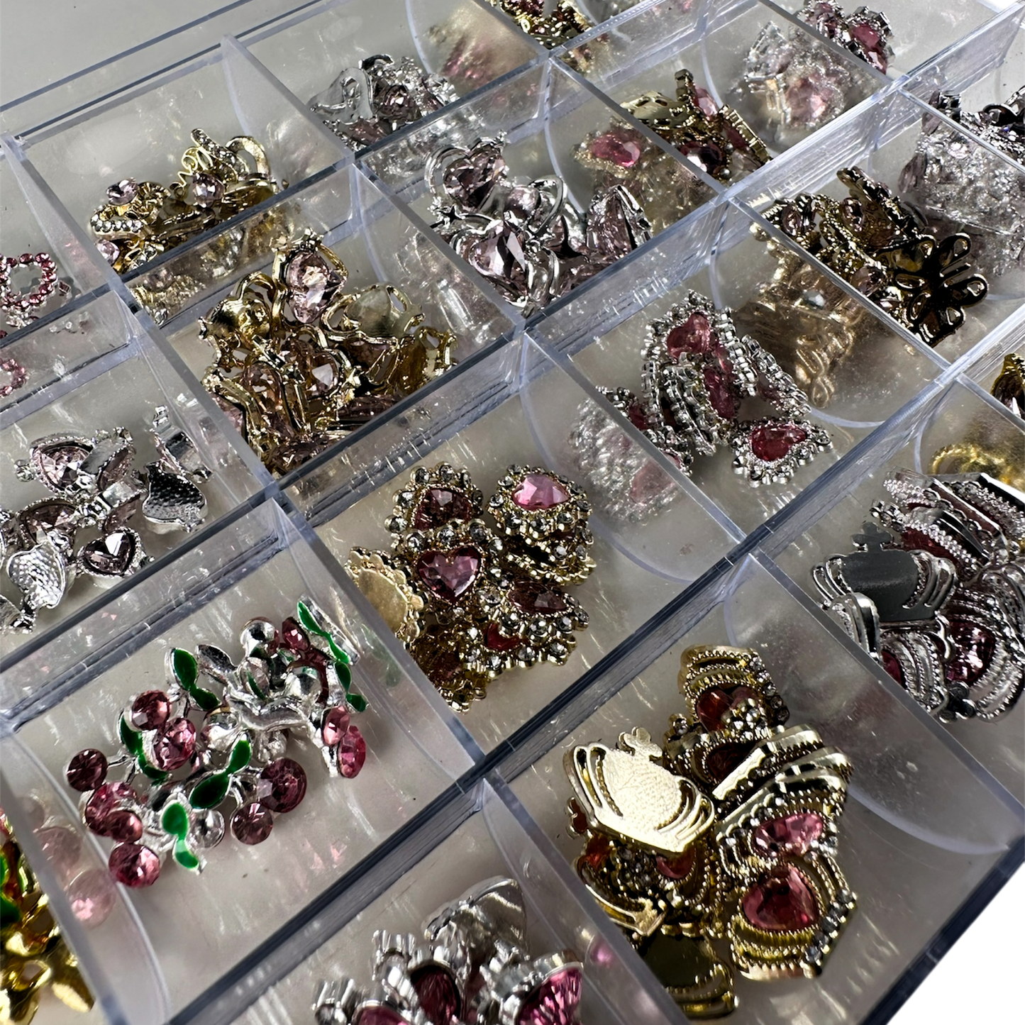 Nail Charms box - 24 gerðir