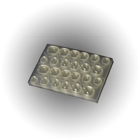 Double tape Aukahlutur fyrir gerfineglur