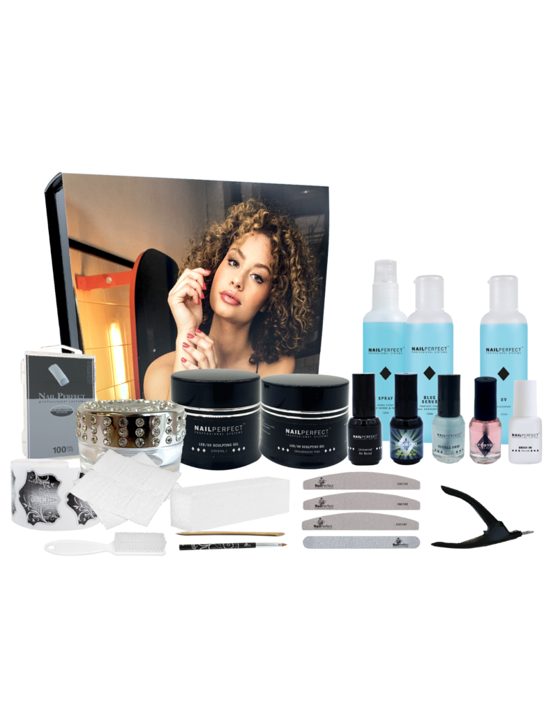 LED/UV Sculpting Gel Get Started Kit