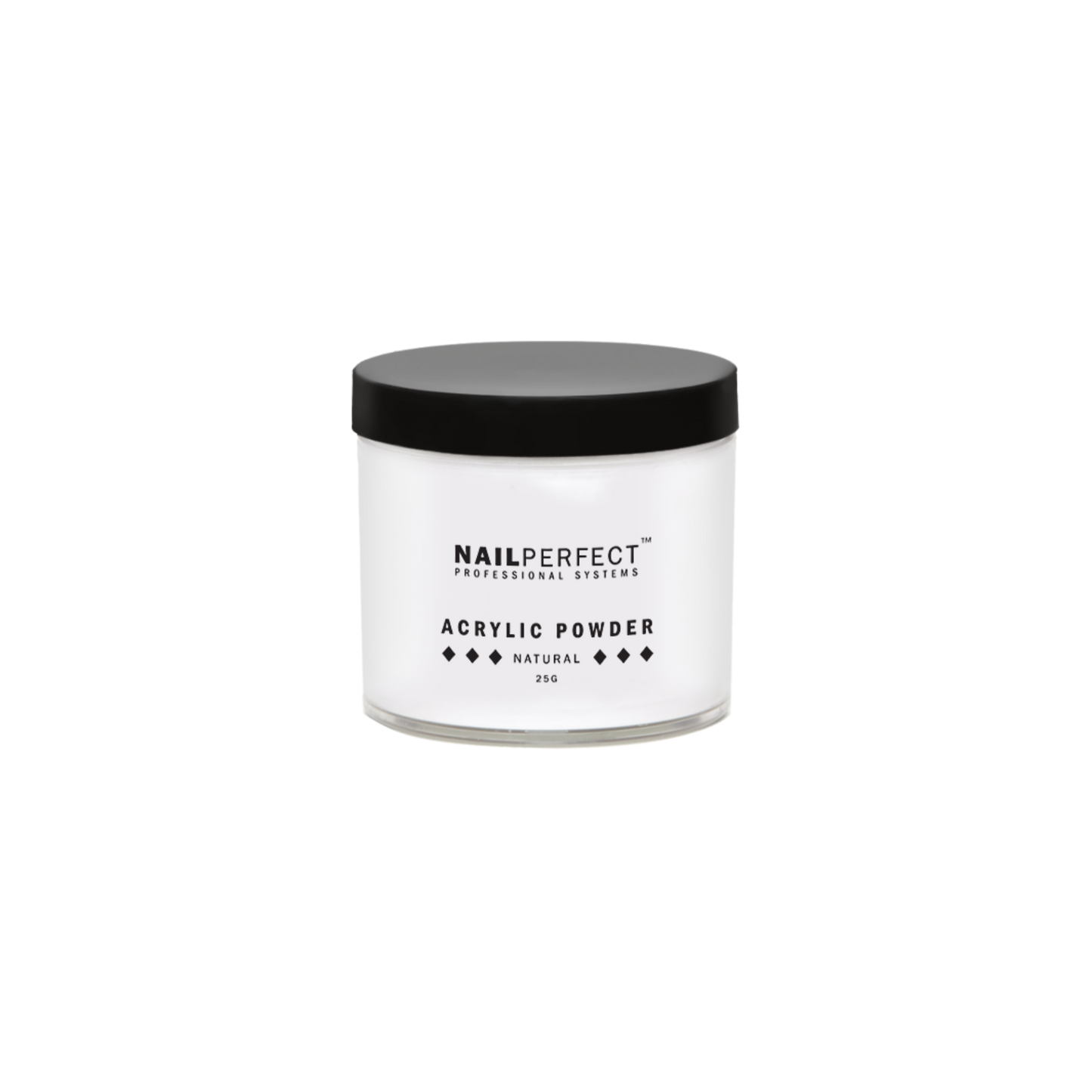 Acrylic Powder Natural - 3 stærðir