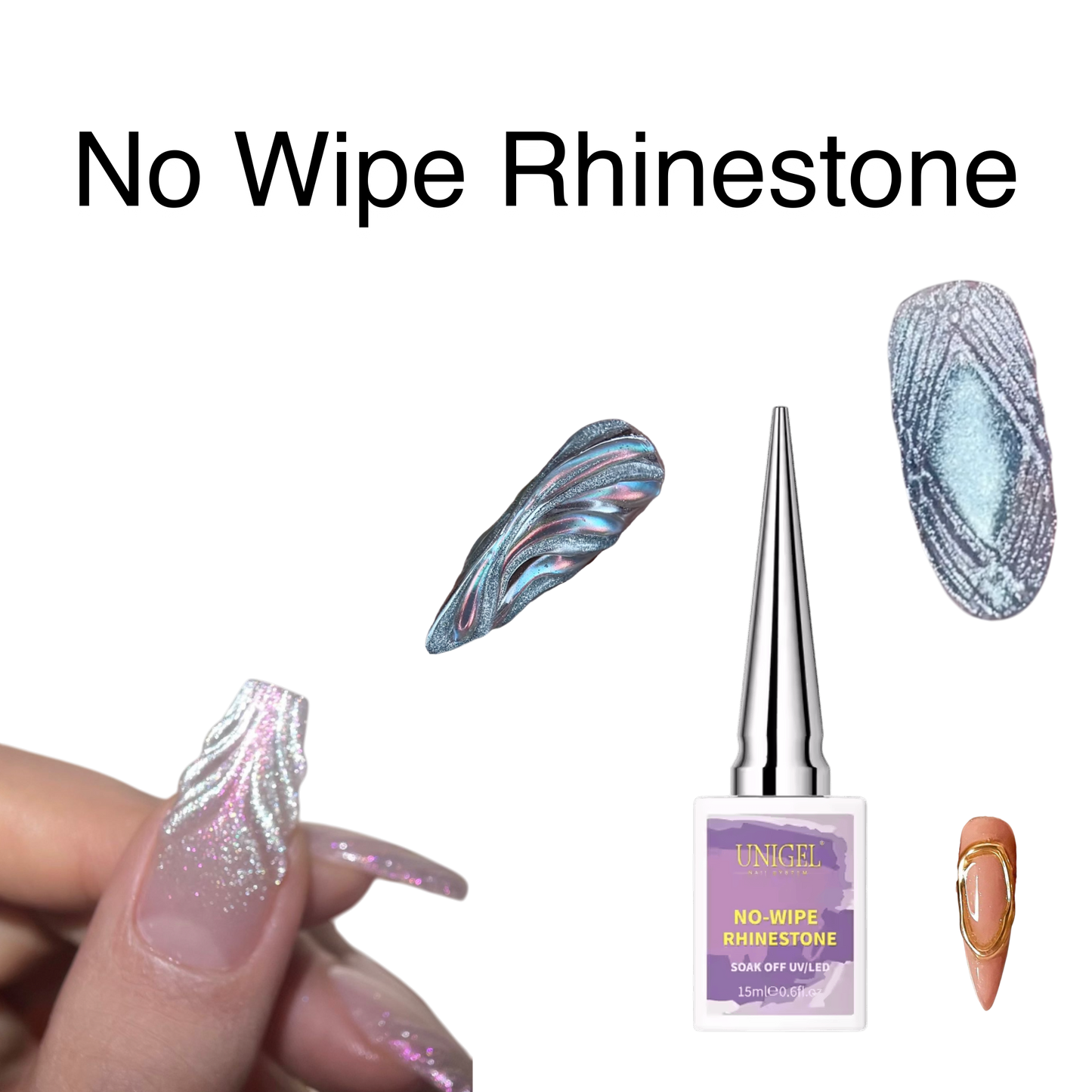 No-Wipe Rhinestone