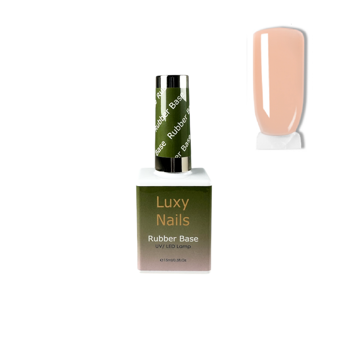 Luxy Nails HEMA FREE Rubber Base Coat - Nude