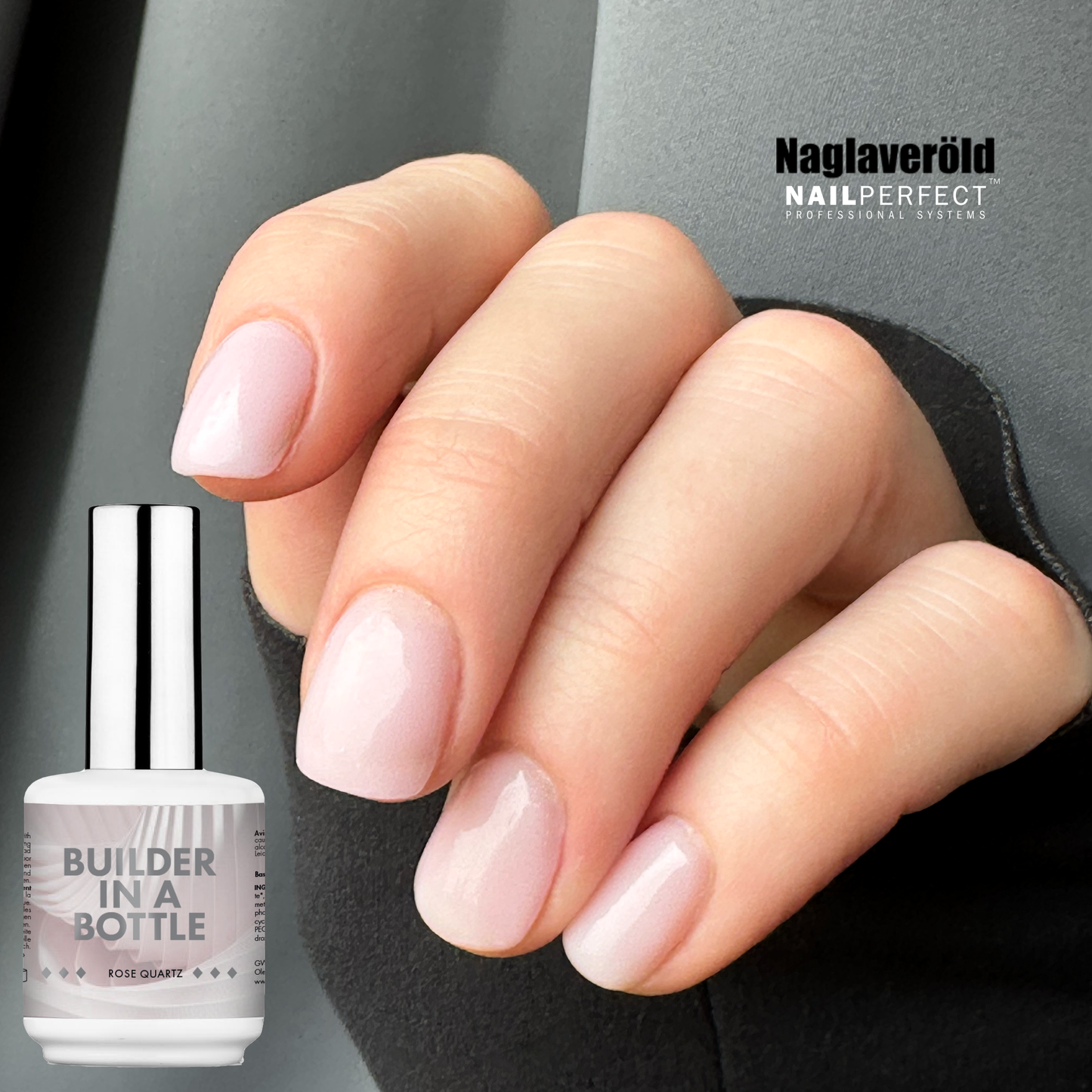 Builder in a Bottle Rose Quartz