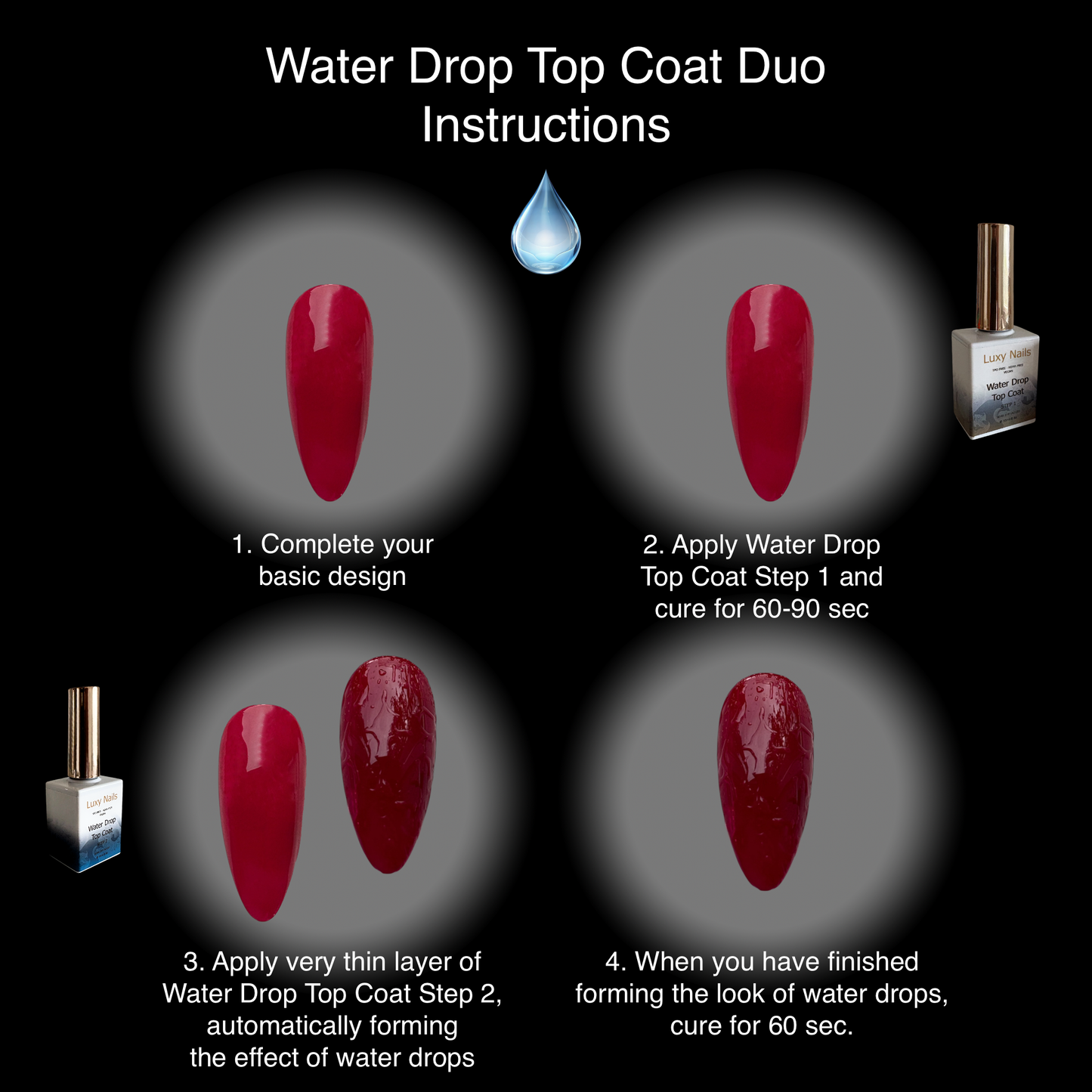 Water Drop Top Coat Duo