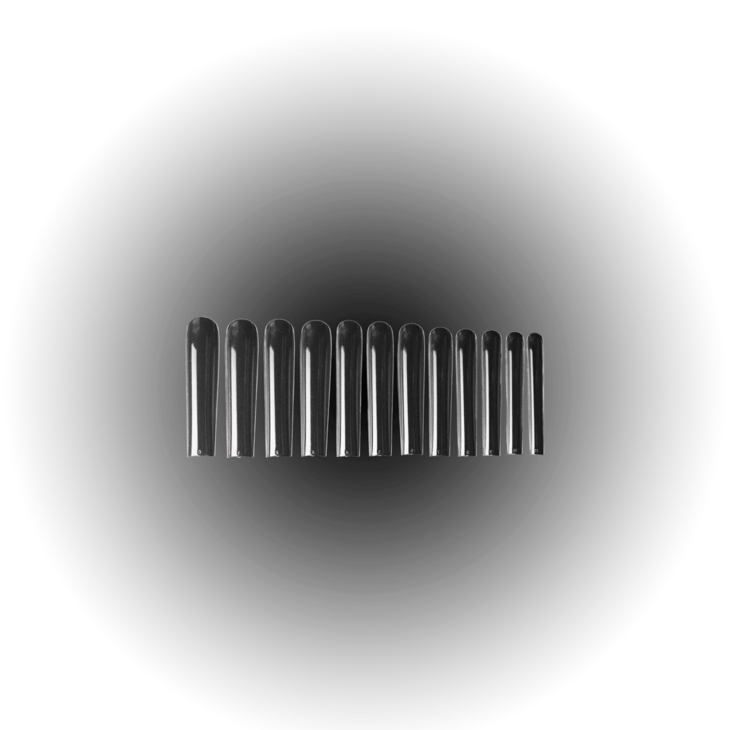 XXL Coffin nail tips Clear