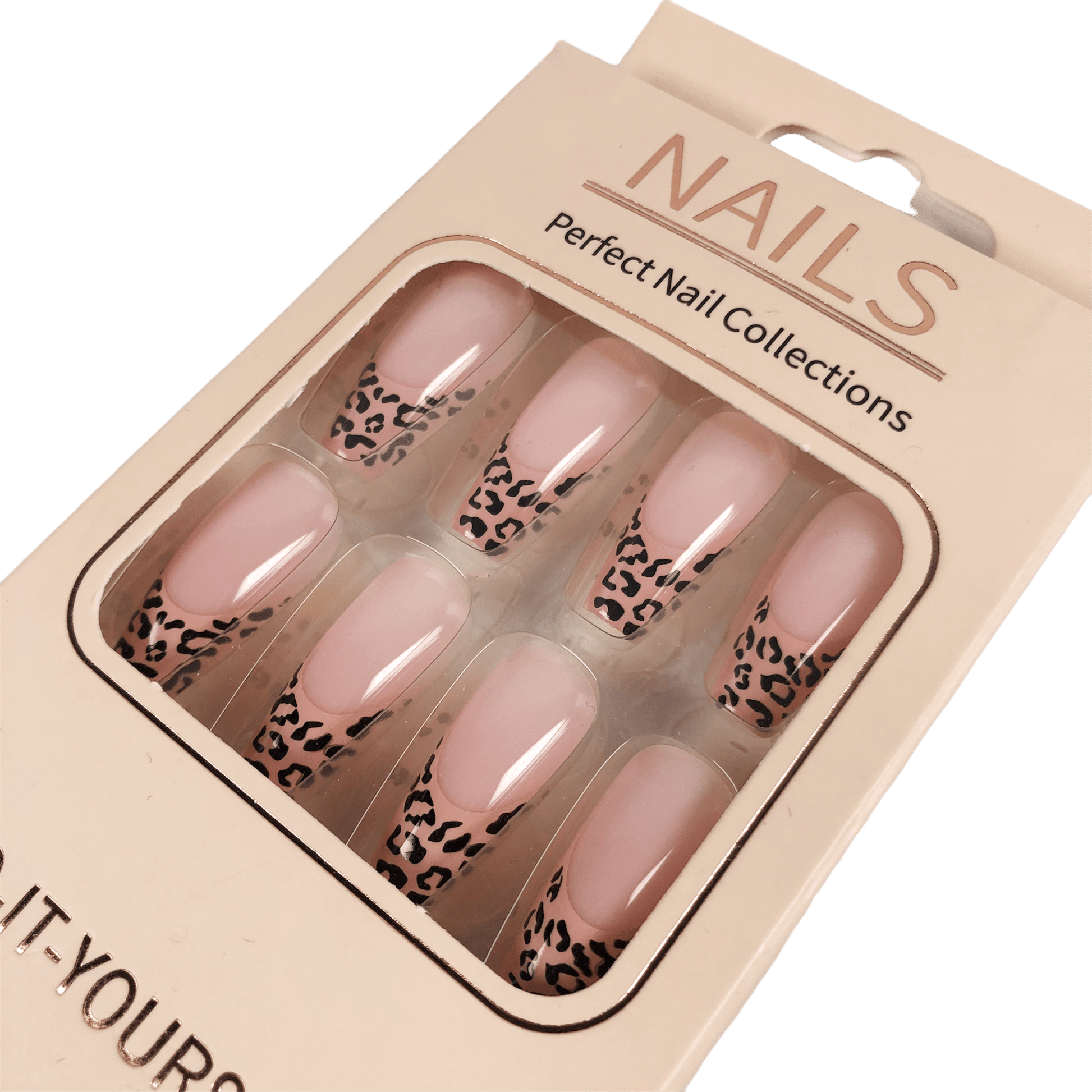 PressOn gervineglur  blettatígs mynstur munstur