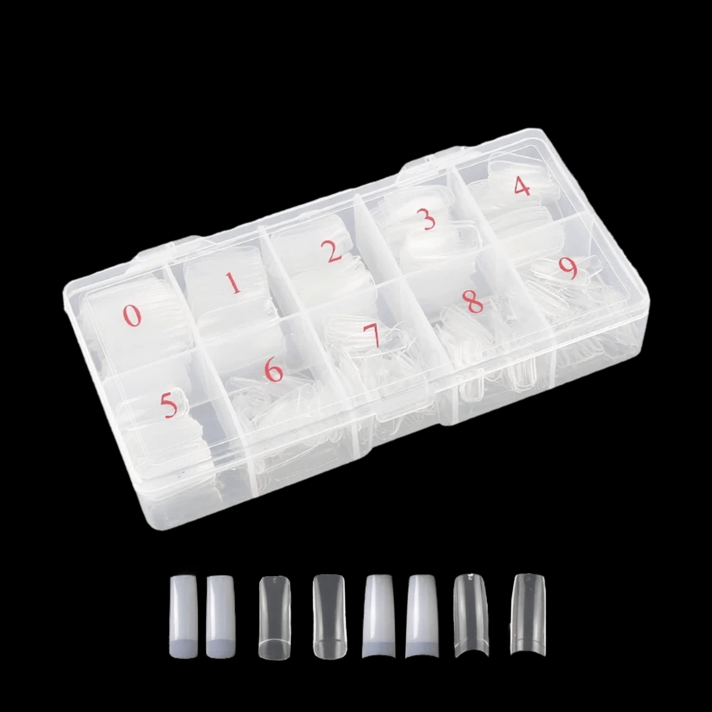 Nail Tips Box 4 gerðir