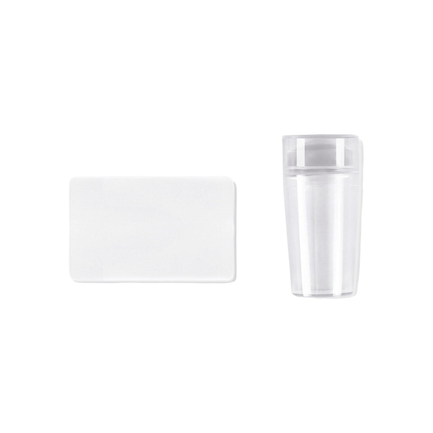 Stimpil áhald silicone- Nail Stamping Tool