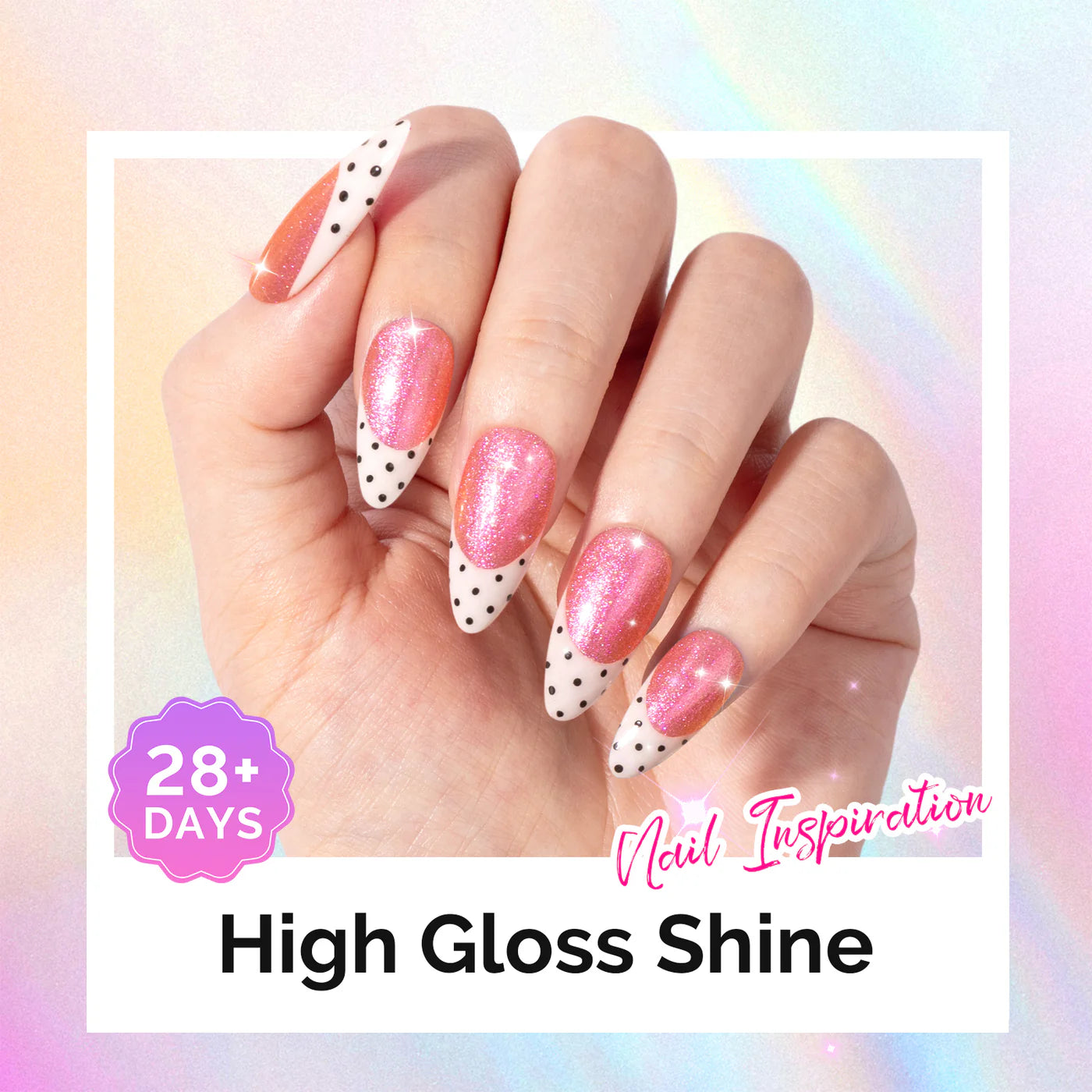 G2609 Jelly Pink Aurora Shimmer - TPO-Free Thick Gel Nail Polish