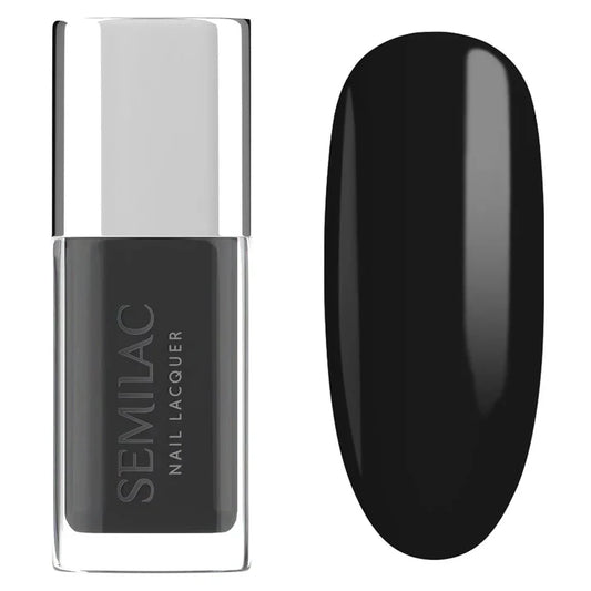 109 Nail Lacquer Classic Black - Semilac Regular Nail Polish
