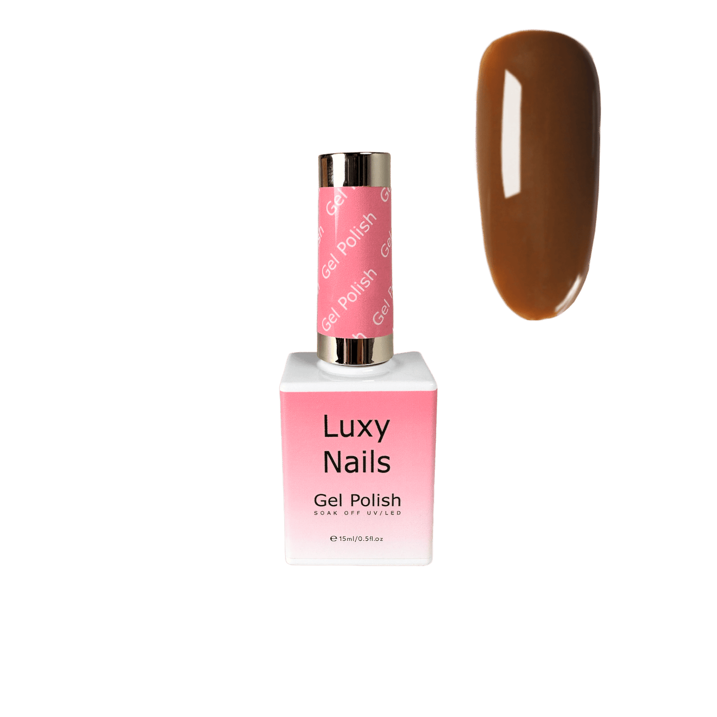 New Luxy Nails Gel Polish - Chocolate Fudge
