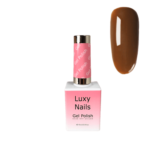 New Luxy Nails Gel Polish - Chocolate Fudge