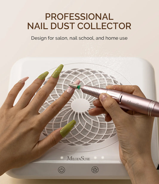 Melody Susie naglaryksuga - SProF Nail Dust Collector - Purple