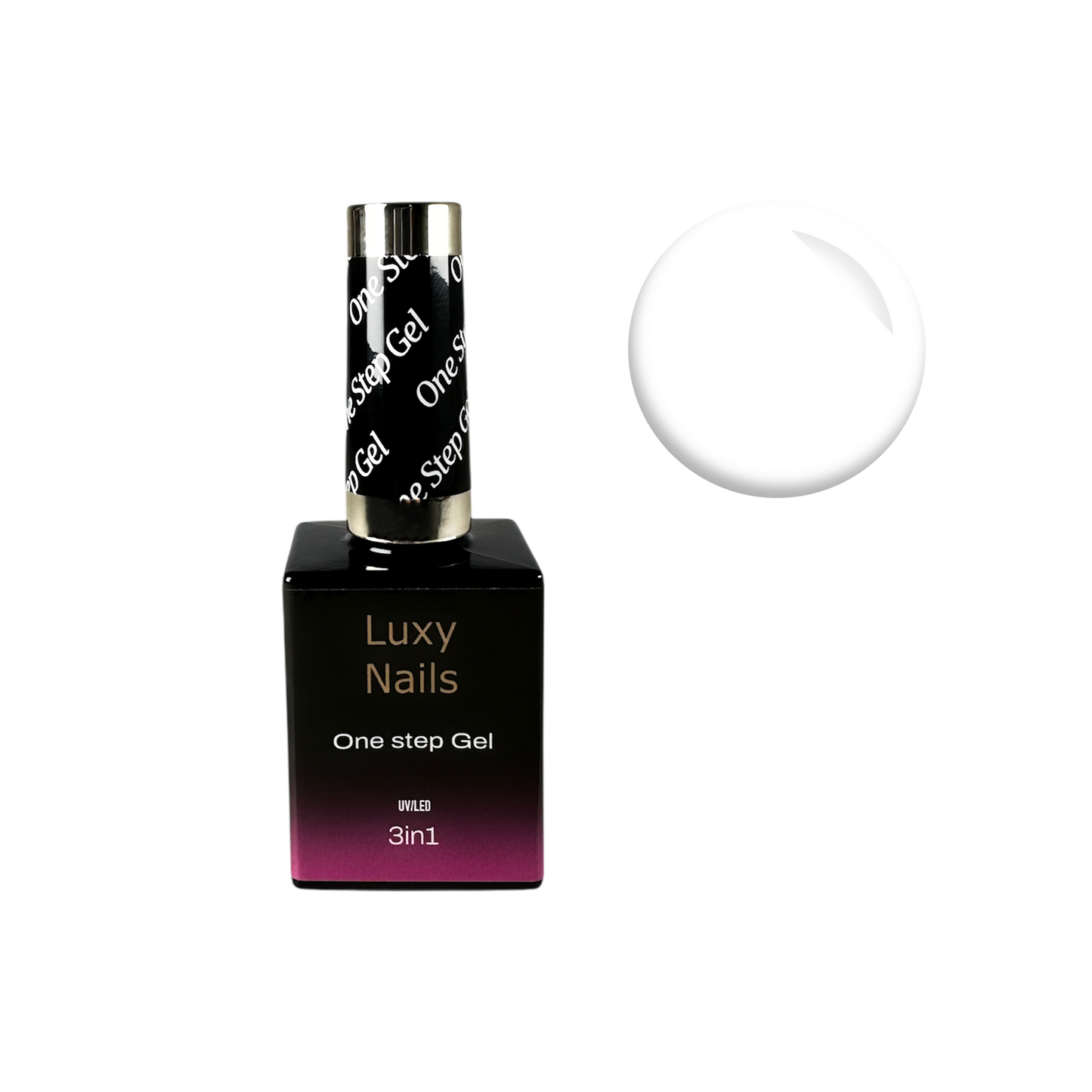 One Step HEMA FREE No Wipe Gel Polish - Frosted Flake