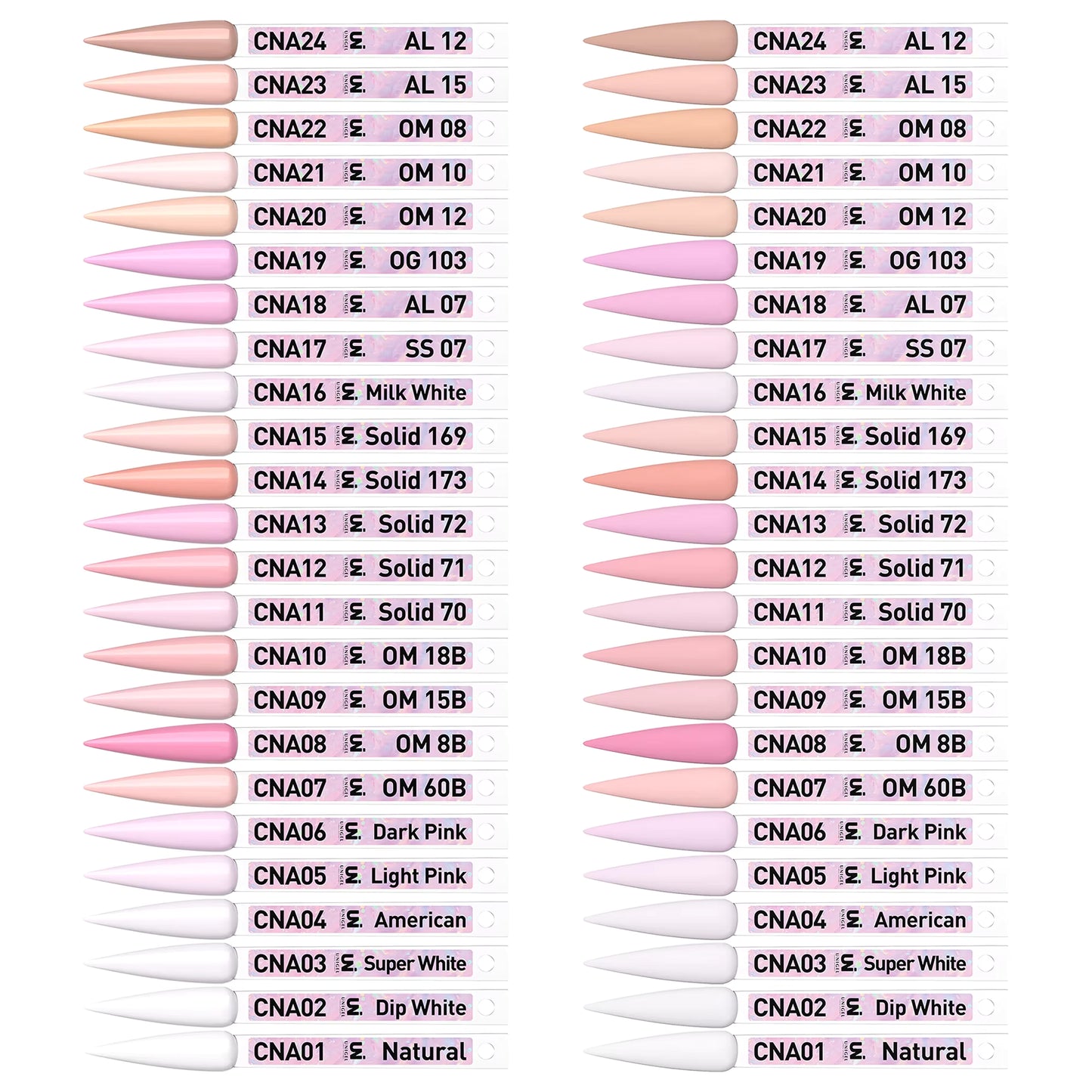Unigel Akrýl duft 2in1 Dipping - 24 litir