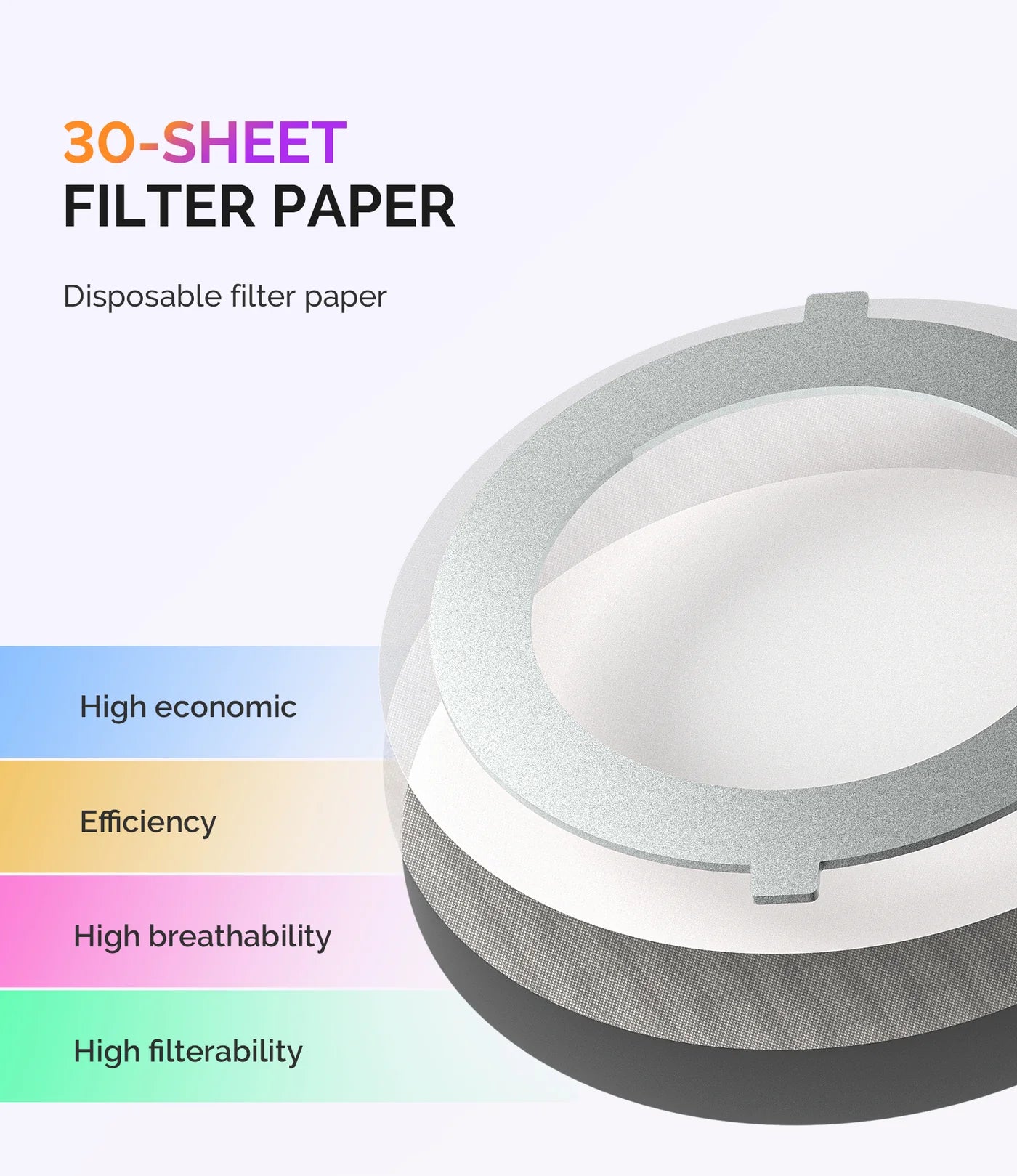 HProA Nail Dust Collector - White