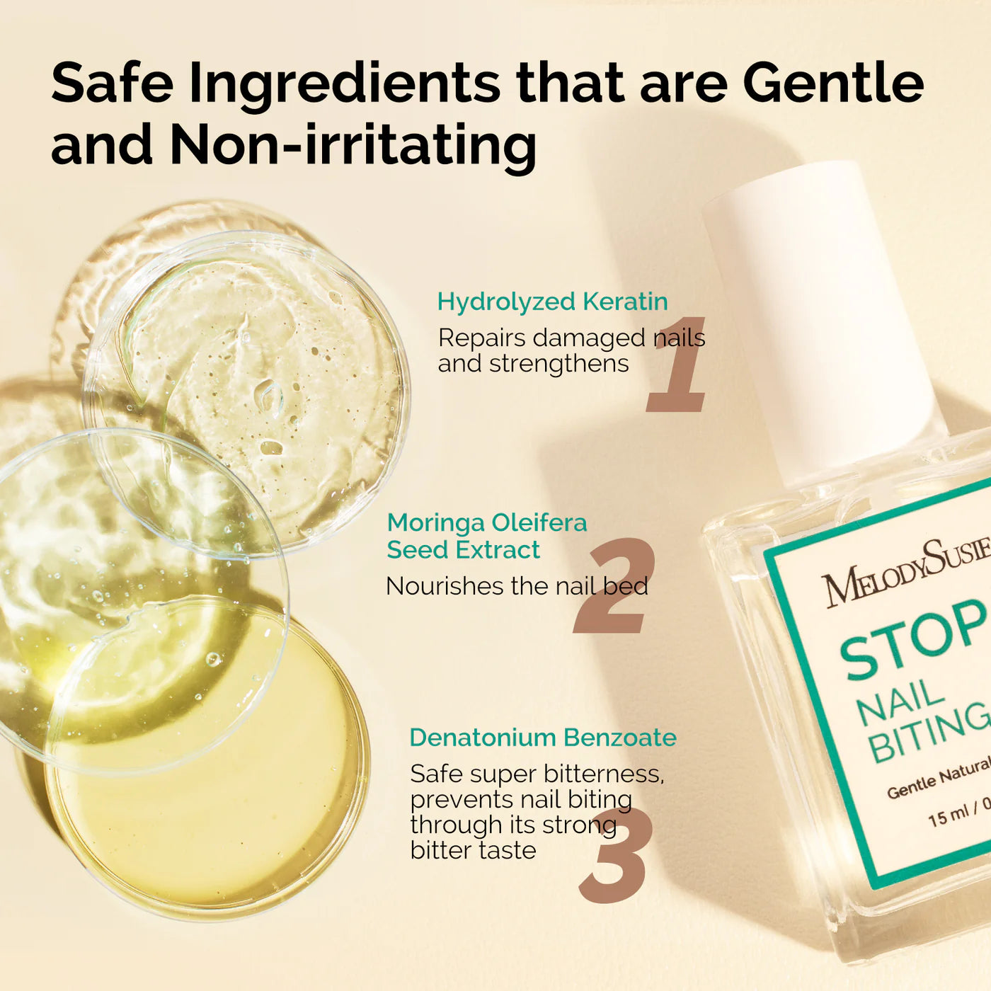 Nail Biting Treatment 15ml for Healthy Nails