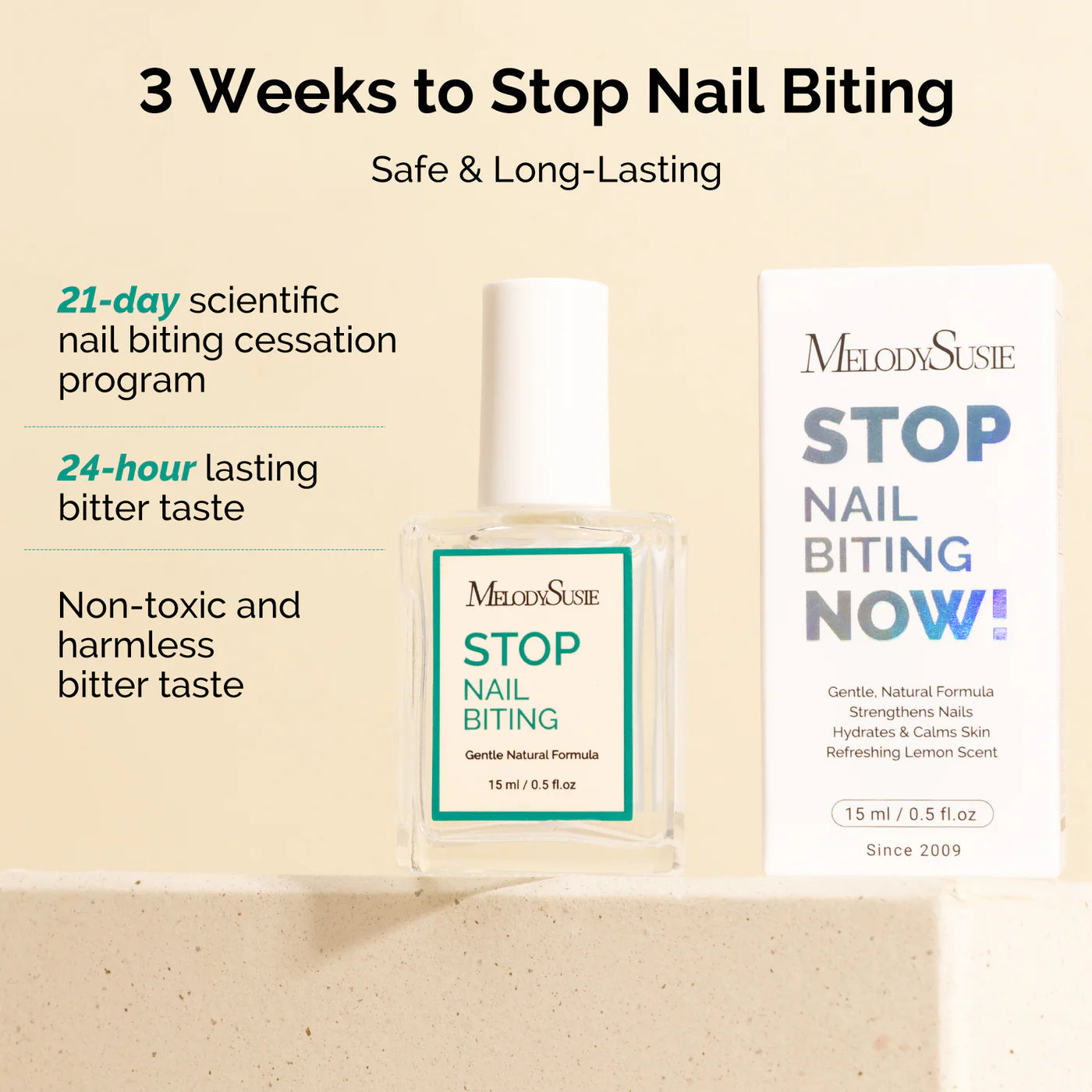 Nail Biting Treatment 15ml for Healthy Nails