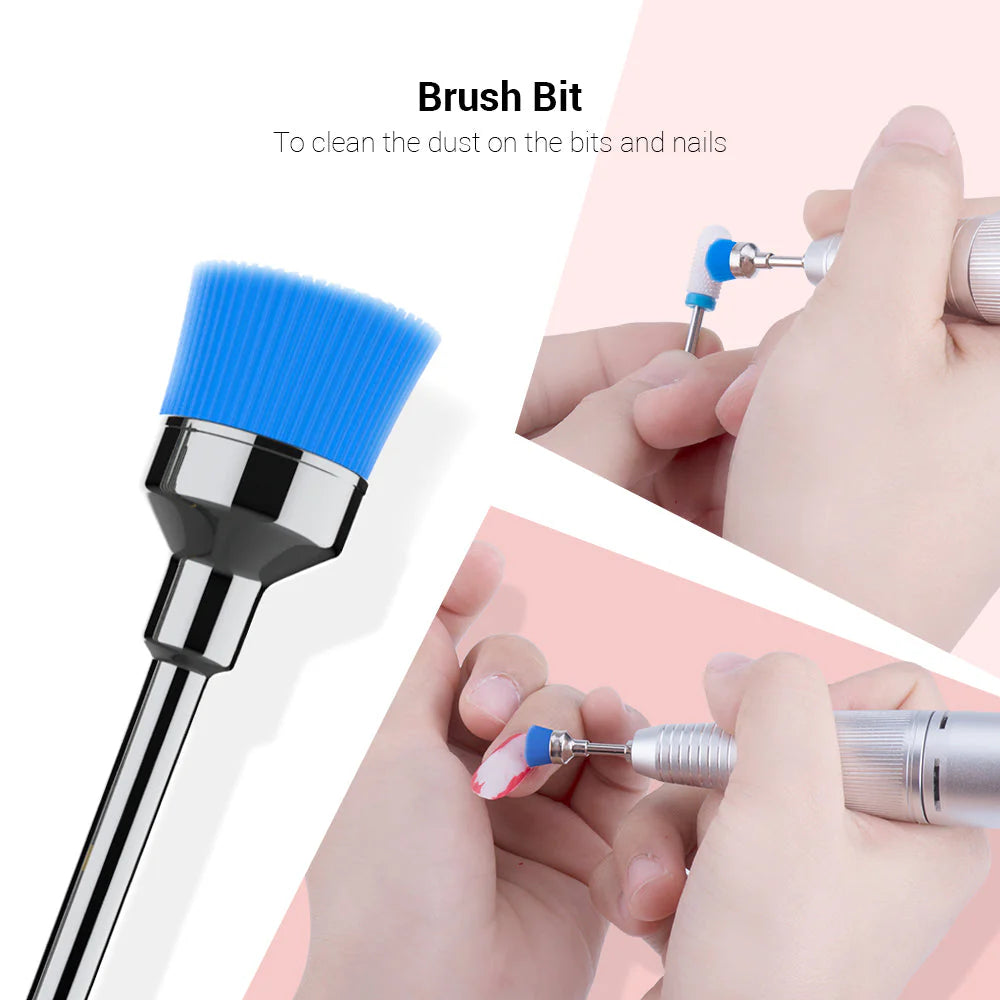 Tungsten Carbide Diamond Nail Drill Bits Set 7Pcs